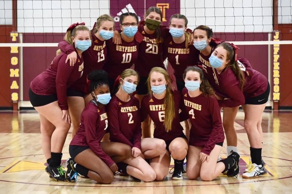 TJCA volleyball drops opener